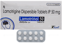 Lamotrinol 50 Tablet 10